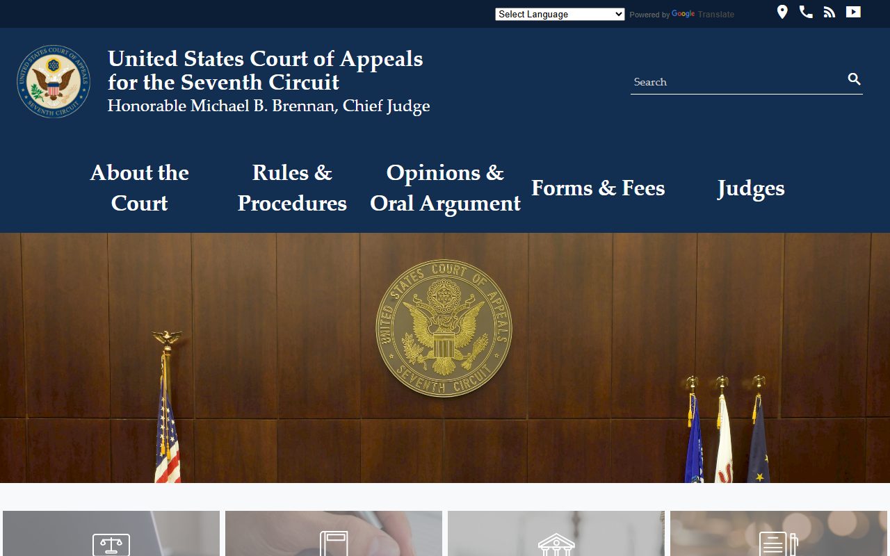 U.S. Court of Appeals for the Seventh Circuit handling appeals from Winnebago County federal cases