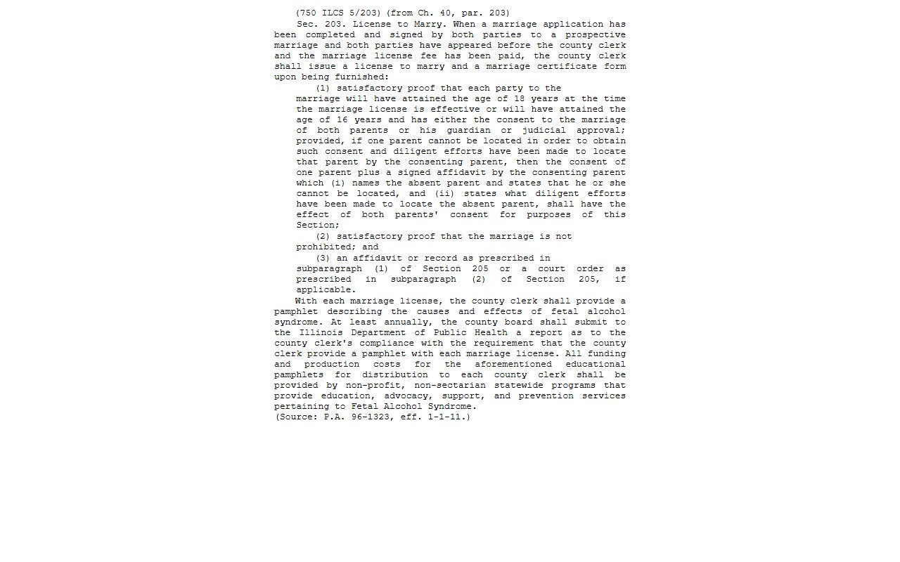 Illinois marriage license and solemnization framework applied to Winnebago County records